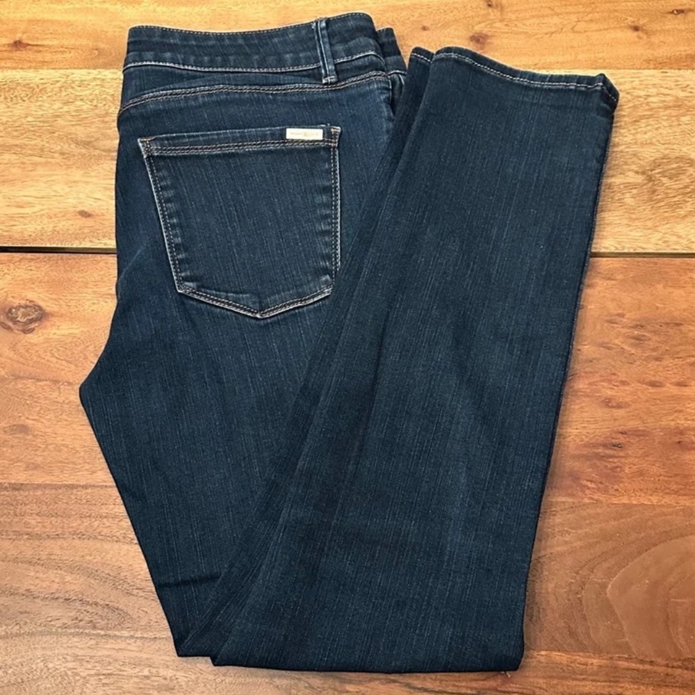 WHBM Dark Wash Slim Jeans